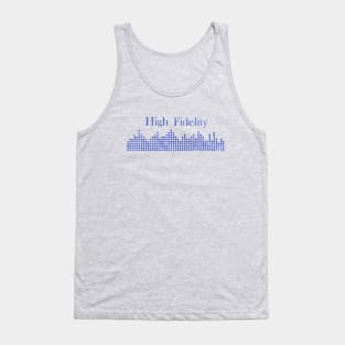 High Fidelity Blue Tank Top